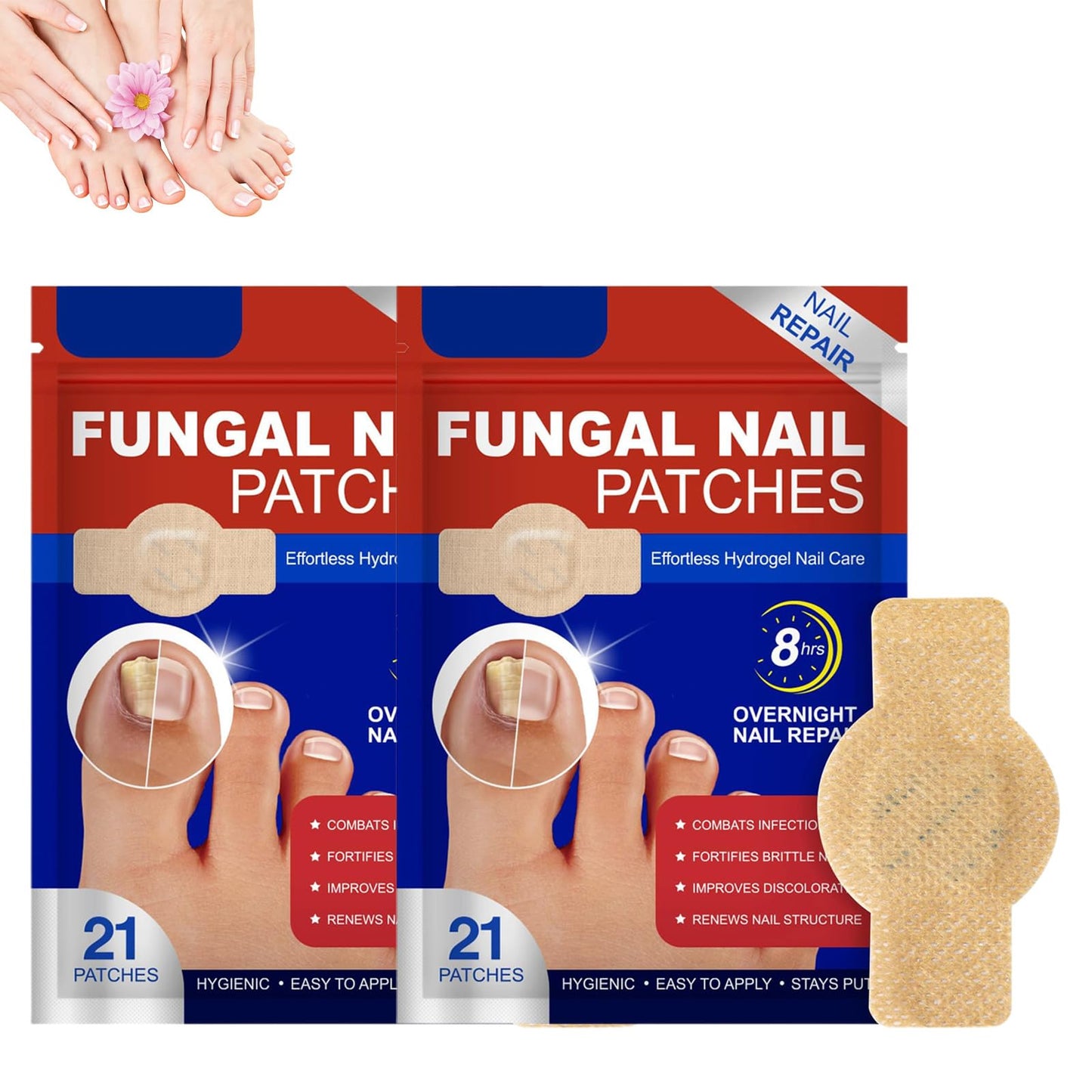 Overnight Fungal Nail Repair Patches