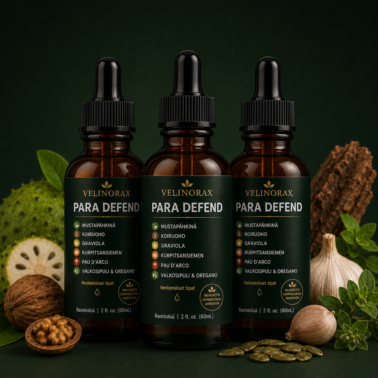 Velinorax Para Defend