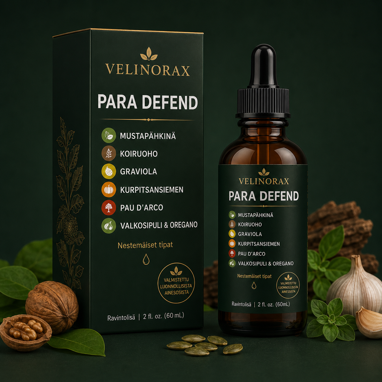 Velinorax Para Defend