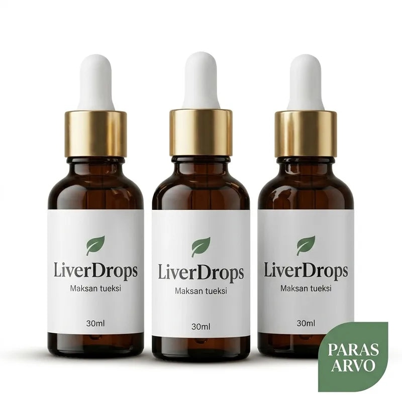 LiverDrops — Luonnollinen maksan tuki